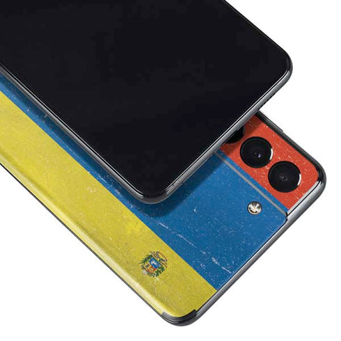 Venezuela Flag Distressed Galaxy S21 Plus 5G Skin